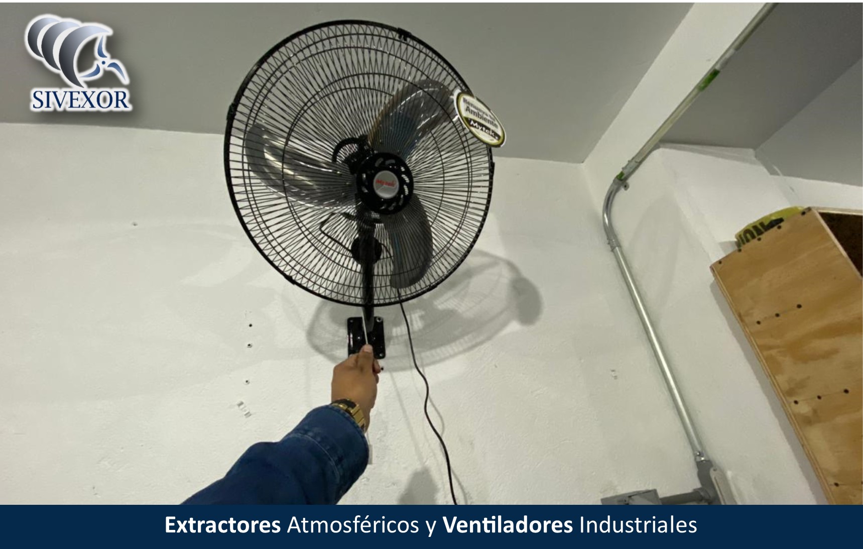 VENTILADOR DE PARED 3196 MYTEK